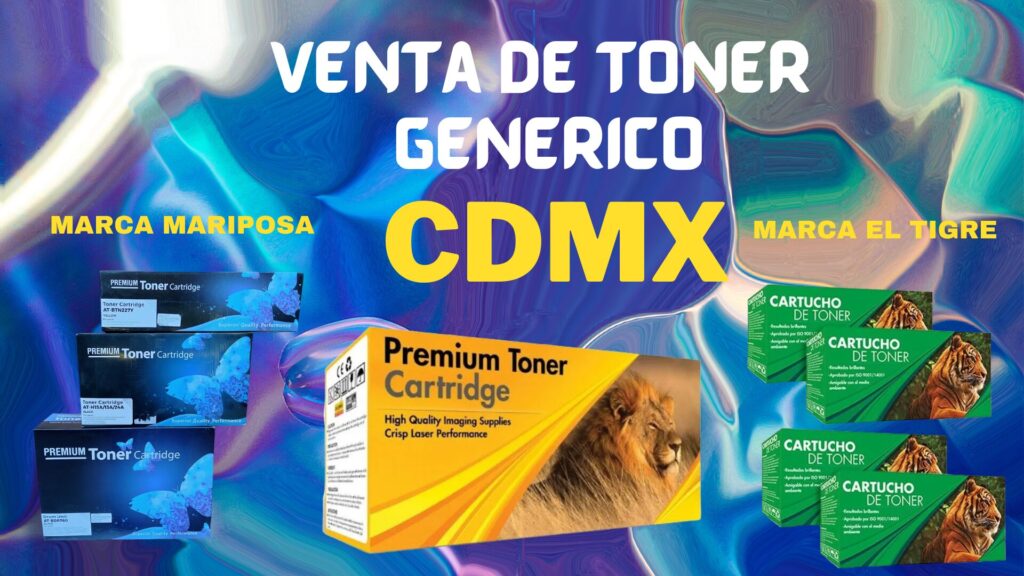 VENTA DE TONER GENERICO CDMX